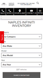Mobile Screenshot of naplesinfiniti.com